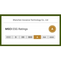 汇川技术MSCI ESG评级提升至A
